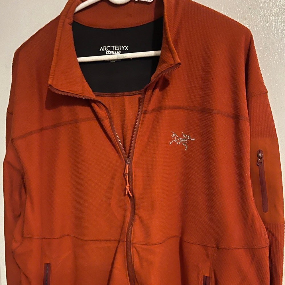 Arc’teryx full zip microfleece sweater